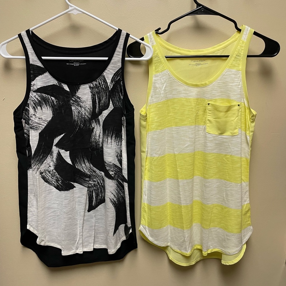 Calvin Klein Sleeveless Tops